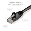 StarTech.com Patch Cable CAT6 (1.5 m, Snagless RJ45, Copper Wire with 24 AWG, Ethernet Cable) Black