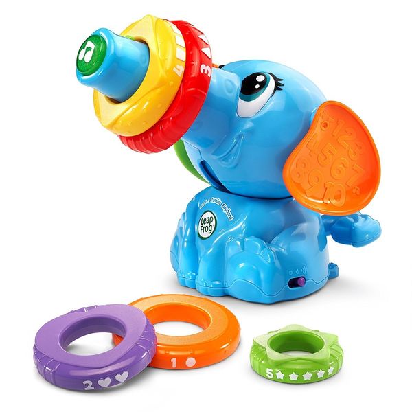 LeapFrog Stack and Tumble Elephant , Blue