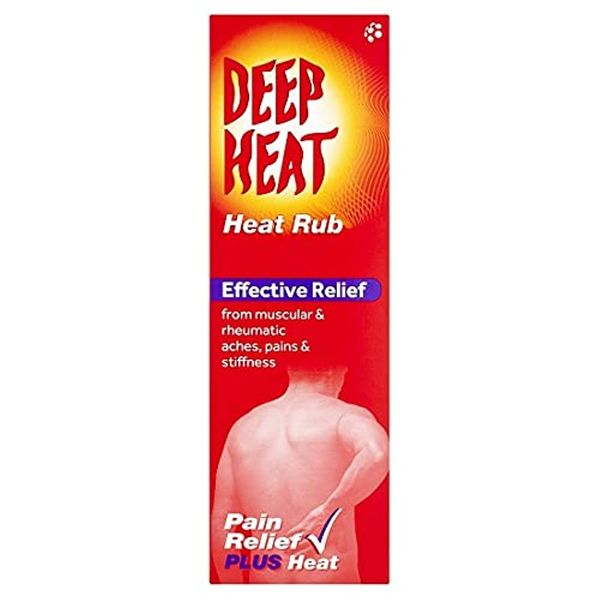 Mentholatum Deep Heat - Heat Rub, For Muscular & Rheumatic Aches, Pain and Stiffness, 100 g (Pack of 1)