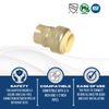 1 Pc XFITTING 3/4" Push Fit x 1/2" Female NPT Threaded Adapter