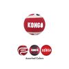 KONG Signature Assorted Balls for Fetch and Retrieving (Medium (4 Pack))