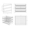 Stackable Can Rack Organizer Potato Chip Bag Storage Dispenser 17X12.8X14"