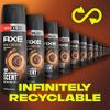 Axe Body Spray Deodorant for Long Lasting Odor Protection Dark Temptation All Day Fresh Scent Mens Deodorant Formulated Without Aluminum 5.1 oz 4 Count
