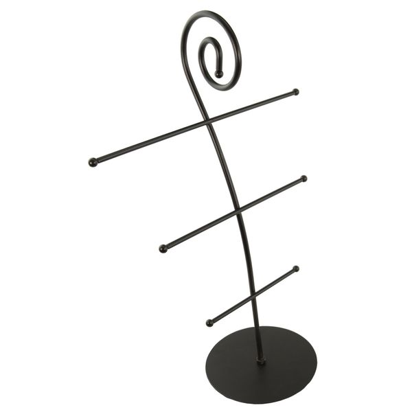 boxdisplays 3 Bar Necklace/Chain/Bracelet/Earring Display Stand -BD261-116