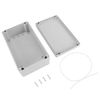 Waterproof Dustproof Junction Box IP65 ABS Plastic Junction Box Universal Electrical Boxes Project Enclosure Gray (200 * 120 * 75mm)