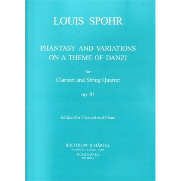 进口乐谱Phantasy and Variations on a Theme of