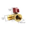 Primex 80645 1/2 IP Aga Ball Valve