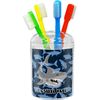 Personalized Sharks Toothbrush Holder