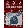 Fireproof Document Bag Envelope Size 2000°F Rated Water & Fire Resistant Small
