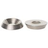8mm / M8 Stainless Steel Metric Solid Screw Cup Finishing Washers - 10 Pack