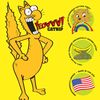 Yeowww! Ducky Banana Catnip Toy
