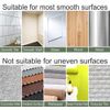 Oval Wall Mounted Acrylic Mirror: Frameless, Easy to Stick, Strong, Lightweight