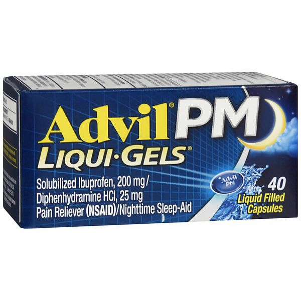 Advil PM Pain Reliever/Night