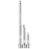 Silverline 598440 Extension Bar Set 3pce 1/4", Silver