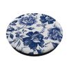 BLUE & WHITE ROSE PopSockets Adhesive PopGrip
