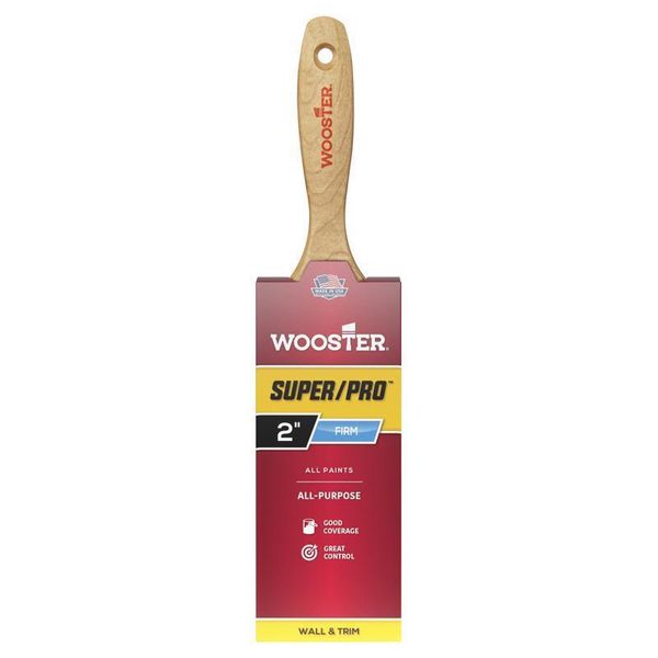 Wooster Super/Pro 2 in. Firm Flat Paint Brush