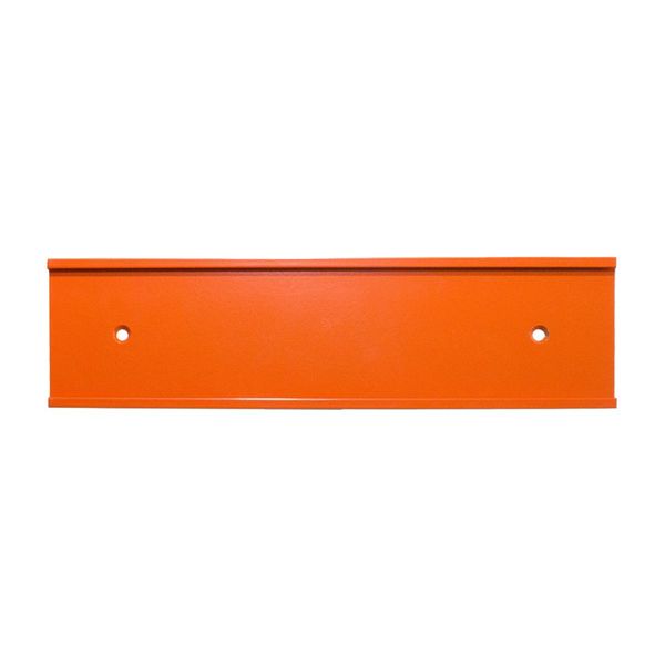 Nameplate Holders - Bright Colors - 8 x 2 (Orange Peel)