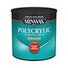 1/2 pt Minwax 24444 Clear Polycrylic Water-Based Protective Finish Semi-Gloss