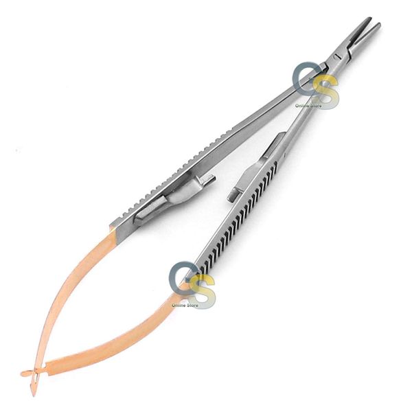 T/C CASTROVIEJO Needle Holder 5" Straight G.S Instruments