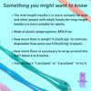 YaPoola Design Reusable NO-Waste Dental Floss Handle 2 Counts for Adults and Kids Teeth Cleaning Interdental Brush Unflavored Floss Picks Colorful floas Holder Flosser