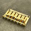 Gotoh Hardtail Bridge - Gold - Steel Saddles