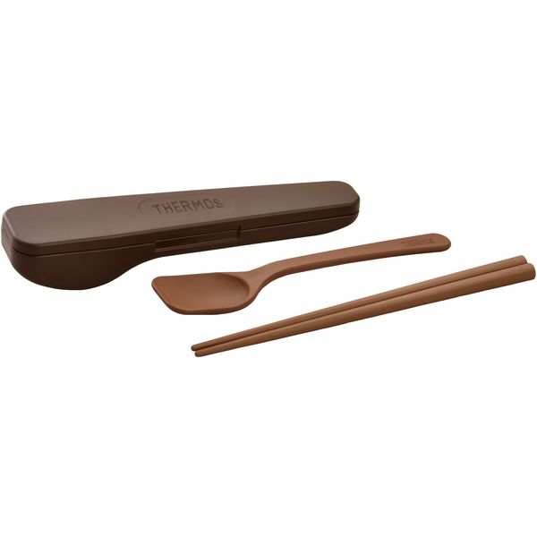 Thermos CPE-001 BW Spoon & Chopsticks Set, Brown