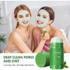 Green Tea Mask Stick for Face, 2 Pack Green Tea Deep Cleanse Mask, Blackhead Remover with Green Tea Extract, Face Moisturizing, Brightening for Men and Women