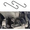 2PCS Brake Caliper Hanger Hooks, Caliper Hanger with Rubber Tips, Durable Steel