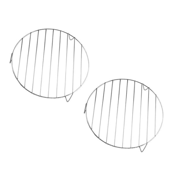 Small Round Cooling Rack 2 Pack - 7 x 7 inches – Stainless Steel