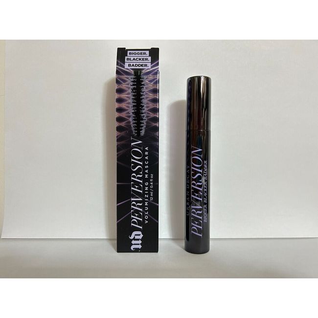 Urban Decay Perversion Volumizing Mascara Bigger Blacker Badder Black 0.4oz NIB