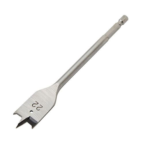 Draper 41590 Expert Flat Wood Drill Bit, 22.0mm Ø , Blue