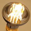R63 Reflector E27 LED Bulb 6w Spotlight Replacement Warm White 2700k Non Dimmable 2 Pack