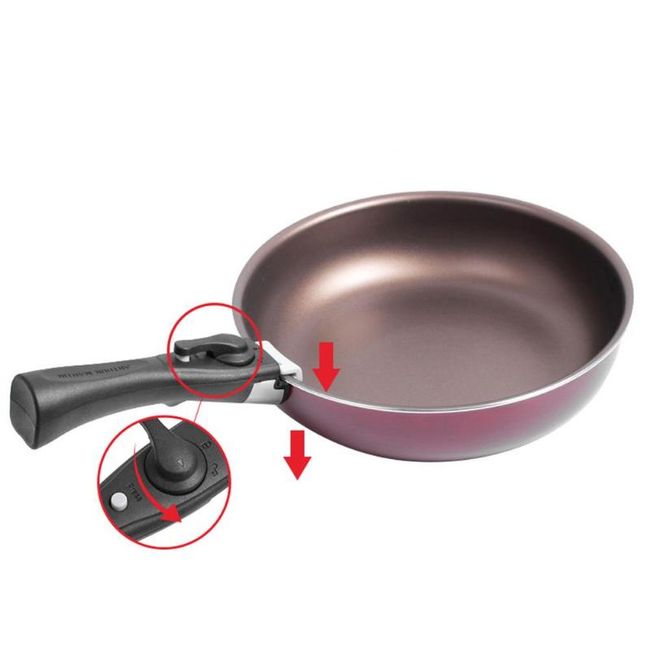 Dismountabl Replacement Pot Handle Woks Clip Handle Frying Pan