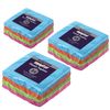 Party Essentials 2-Ply Paper Dinner Napkins, Assorted Neon Brights, 24-Count