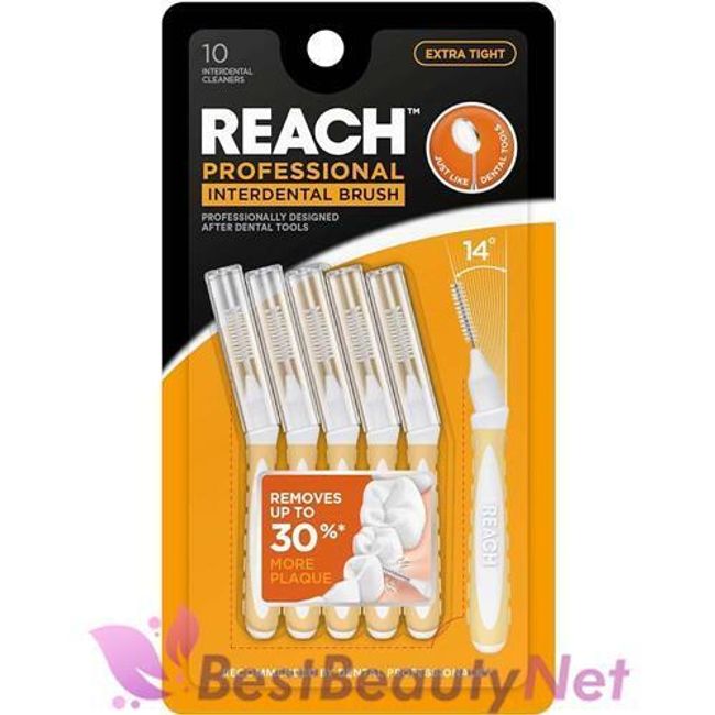 Reach Extra Tight Interdental Brush 10 Interdental Cleaners