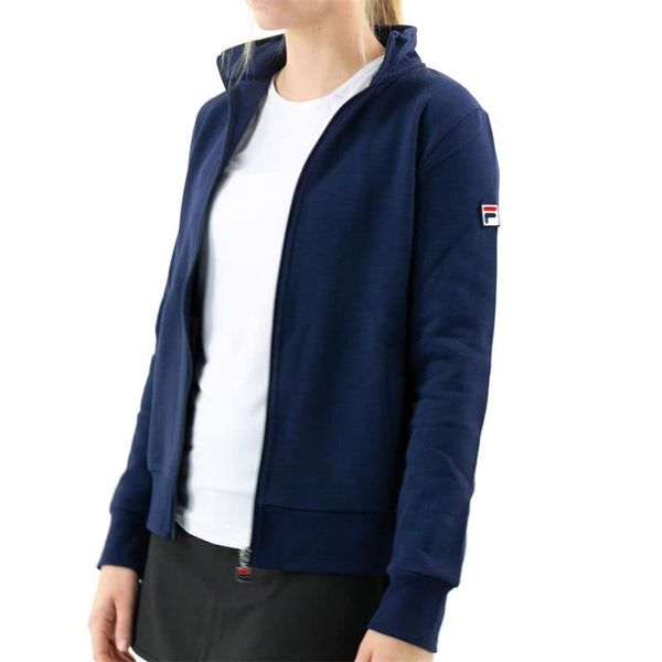 Fila Match Fleece Full Zip Jacket - Peacoat Blue