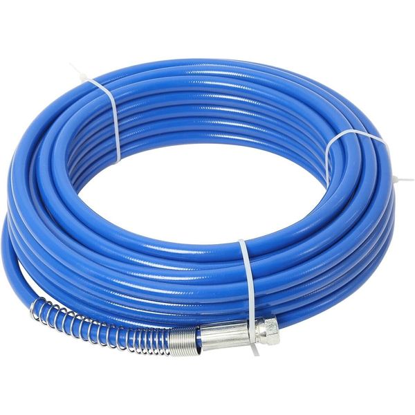 1/4" x 66.7FT Airless Paint Spray Hose Flexible Fiber Tube High Pressure 3300PSI