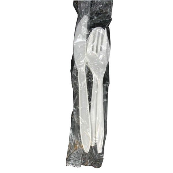 Imports Medium Weight Cutlery Kit White, Polypropylene | 500/Case