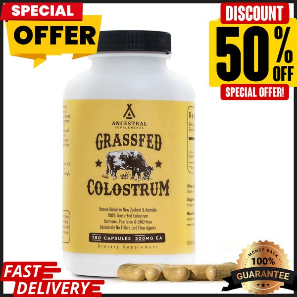Ancestral Supplements Grass Fed Colostrum Supports Immune, Gut,Growth and Repair