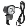 Electric Bicycle Light, Electric Bicycle Front Light Sturdy and Durable SM Plug 2 Pin LED Front Light Replacement