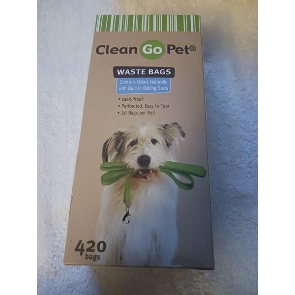 Pet Waste Bags Odor Control Durable For Larger Breed Dogs 420 Ct