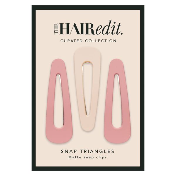 The Hair Edit Snap Triangles Clips