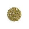 Bling Crystal Ball Mint 6mm (Single Hole)