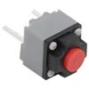 Touchable Pressure Switch 20pcs 6x6x7.3mm Waterproof Micro Clock Switch with Plastic and Metal Material
