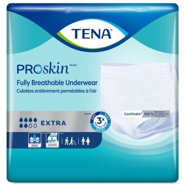 TENA ProSkin Pull On 2XL Disposable Heavy Absorbency Underwear - Pack/12