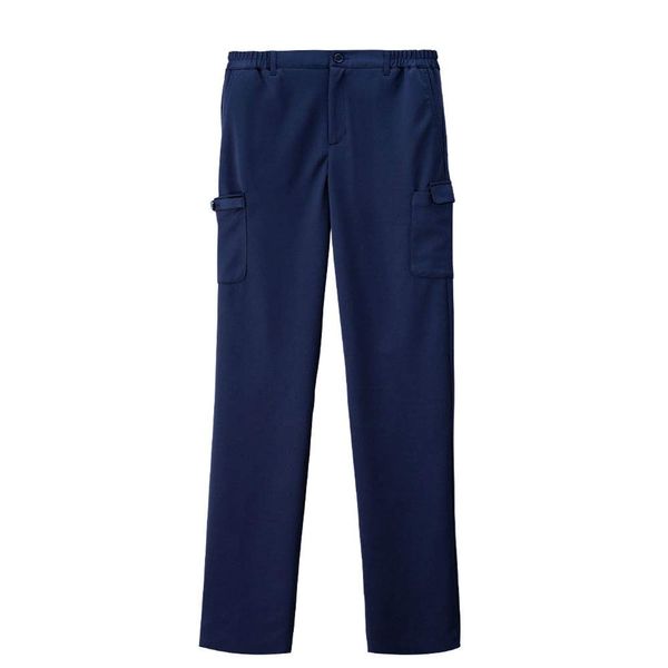 Nursley Stretch Cargo Pants (Men's), Non-transparent, Medical Nursing, Lab Coat, Dental, navy