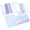 Pack of 10 Clear Pockets. Menu Inserts A4 Double Pockets (4 Viewing Sides) Suitable for use with Menu Covers
