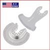 2PCS Diamond Oscillating Tool Blade Set Multi Tool Mortar Cutting Saw Blade