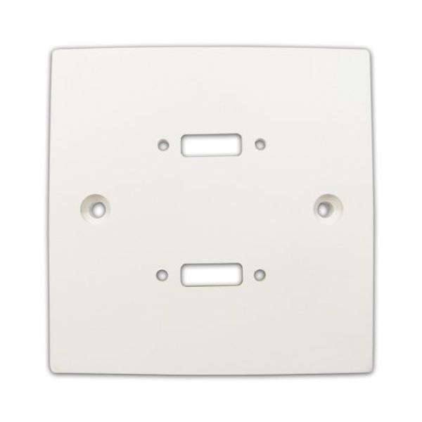 kenable Pre Drilled Mounting Wall Faceplate for TWIN HDMI Panel Mount Stub [2 x HDMI]