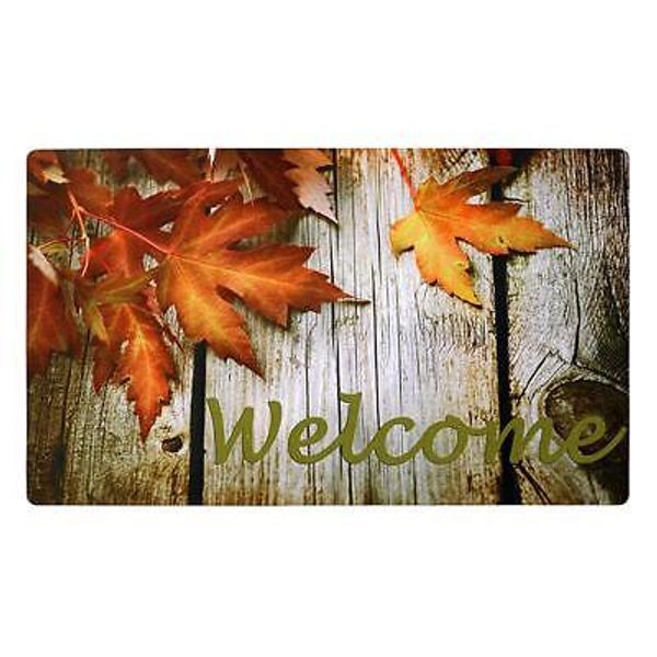 Front Door Mat Indoor Entry Way Doormat for Front Door Patio Non Slip Rubber ...